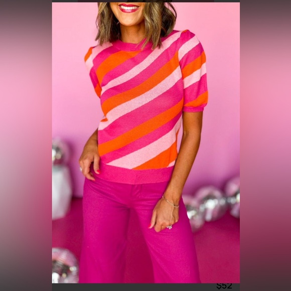 entro Hot Pink Wide-Leg Pants - Picture 9 of 14